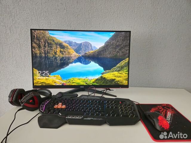 Монитор 27" AOC Q27G2S/EU черный купить в Москве | Электроника | Авито