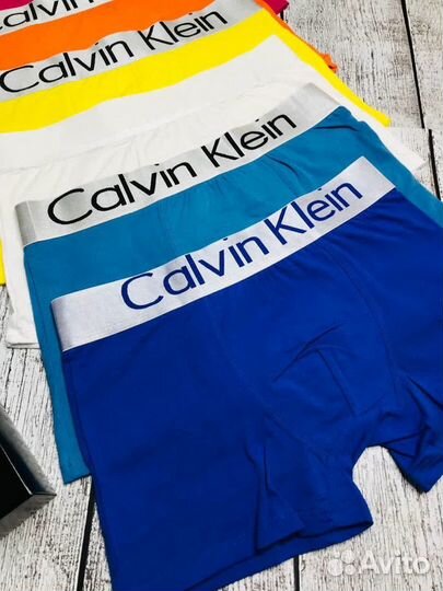 Мужское нижнее белье Calvin Klein боксеры хлопок