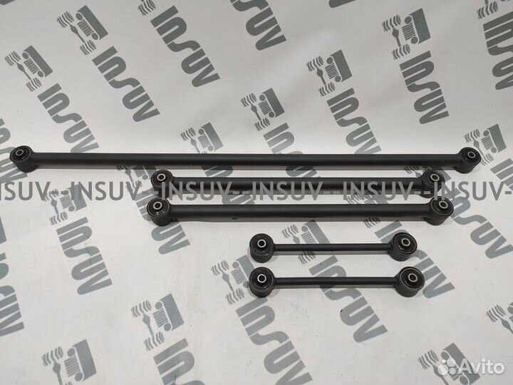 Комплект реактивных тяг Нива урбан (к-т 5 штук)