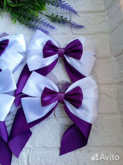 Декор для ручек и зеркал автомобиля на свадьбу