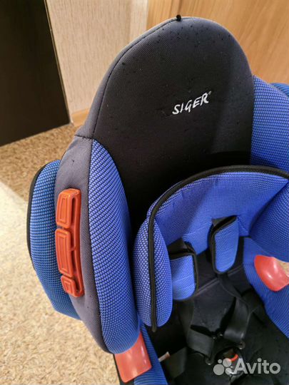 Детское автокресло 9 до 36 кг siger
