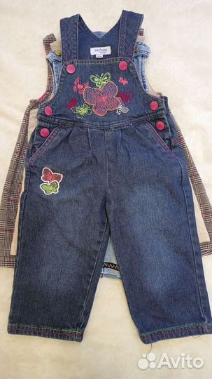 Пакет одежды для девочки 80-86 рост