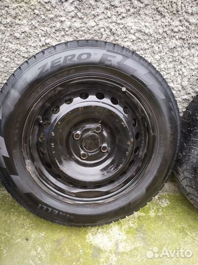 Зимняя резина с дисками r15