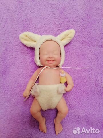 Силиконовый мини реборн