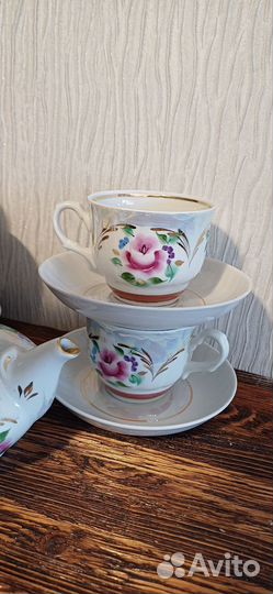 Чайный сервиз времен СССР