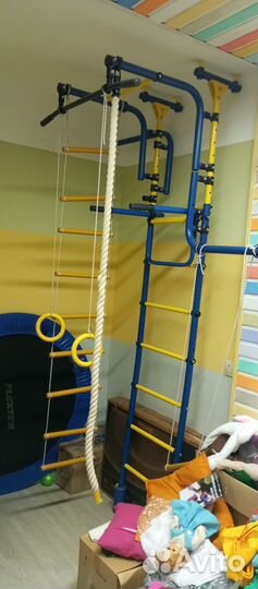 Шведская стенка с турником бу