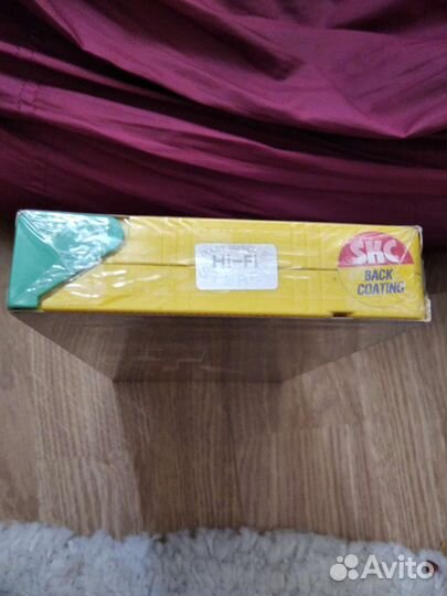 Видеокасета цветная не распечатанная