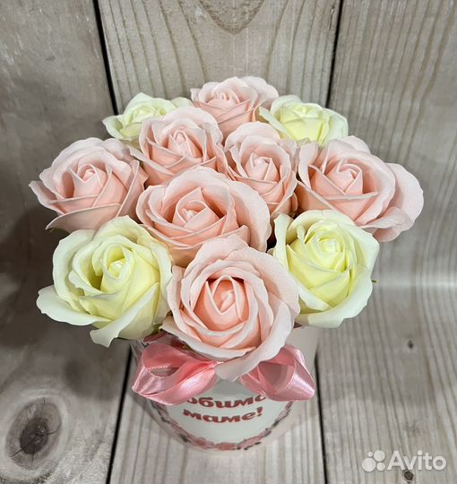 Букеты из мыла ручной работы