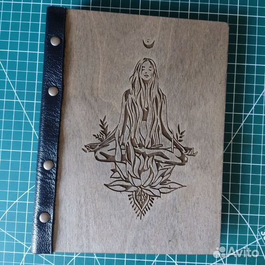 Блокнот подарочный кожа