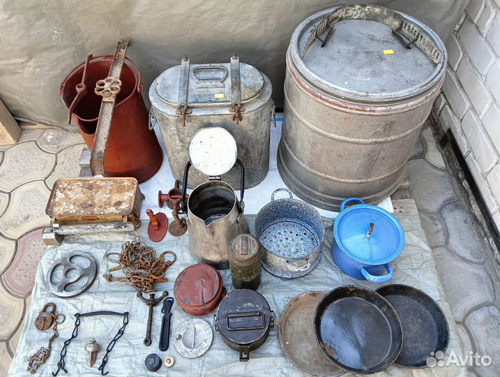 Посуда и др.для полевой кухни