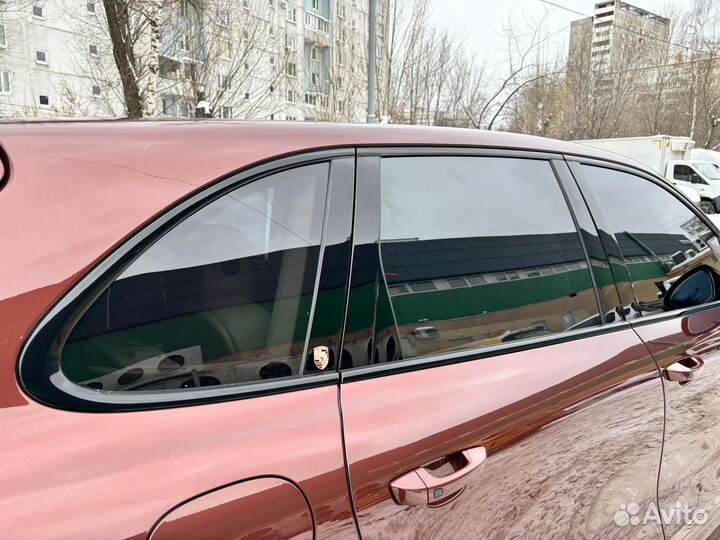 Черные молдинги Porsche Cayenne 958