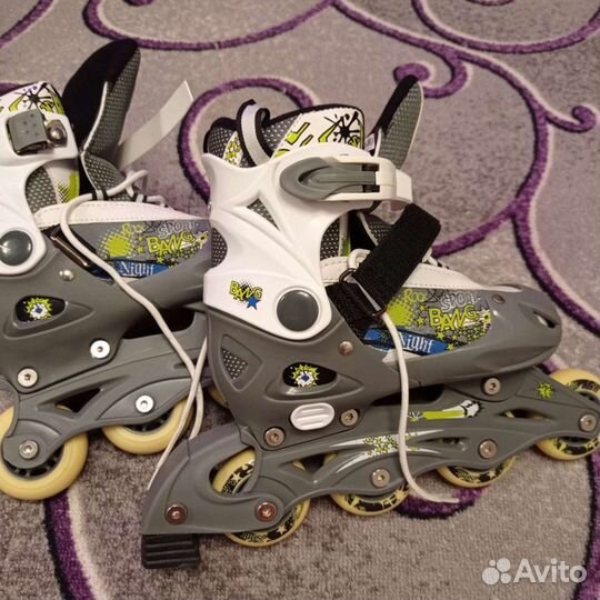 Коньки- ролики и защита