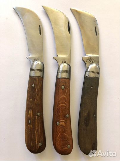 Ножи складные СССР, садовые