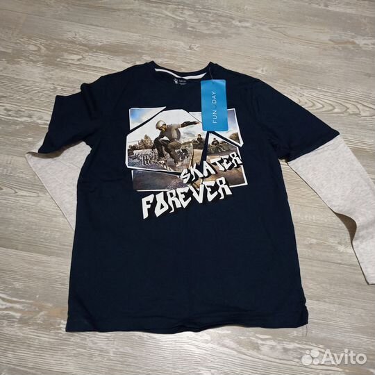 Толстовка для мальчика 158 пакет вещей футболка