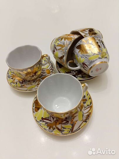 Чайный кофейный сервиз лфз СССР