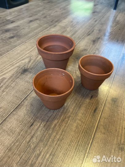 Горшок для цветов глина