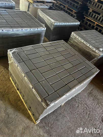 Тротуарная плитка кирпичик