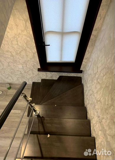 Лестница забежная под ключ