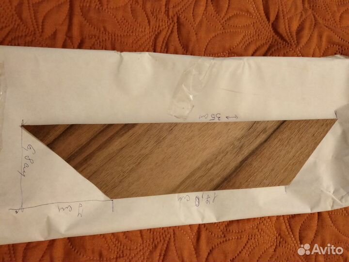 Шпон натуральный для реставрации мебели часов и др