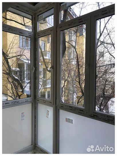 Остекление пвх окнами с доставкой