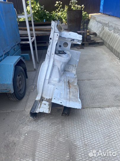 Лонжерон на форд транзит левая сторона(четаерть)