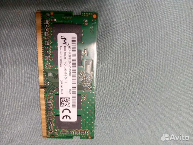Оперативная память для ноутбука ddr4 4gb