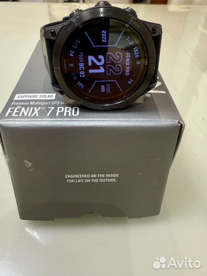 Garmin fenix 7 pro sapphire solar
