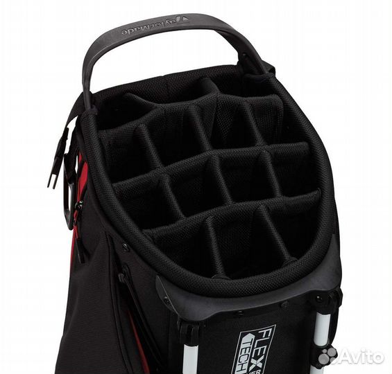 Сумка для гольфа TaylorMade Flextech Cross,красная