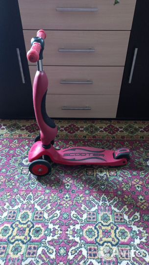 Самокат детский трехколесный