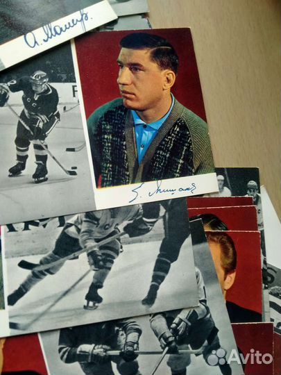 Открытки сборная хоккея СССР