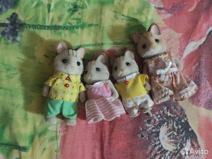 Семья кошечек