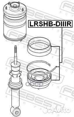 Пыльник заднего амортизатора lrshbdiiir Febest