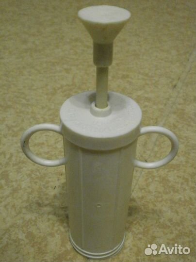 Шприц кондитерский СССР пластиковый