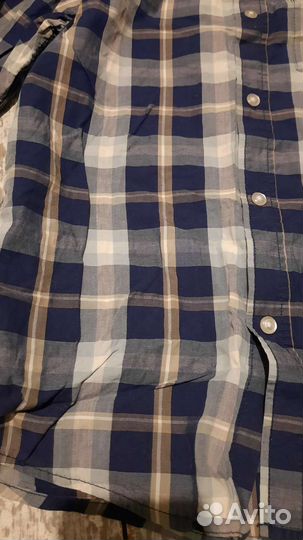 Рубашка в клетку на мальчика