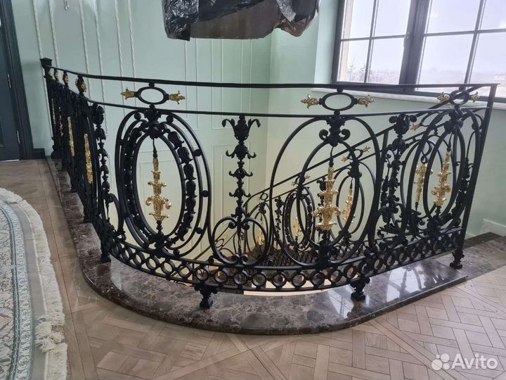 Художественная ковка перила