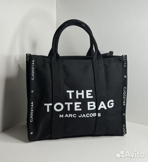 Сумка шопер the tote bag marc jacobs черная