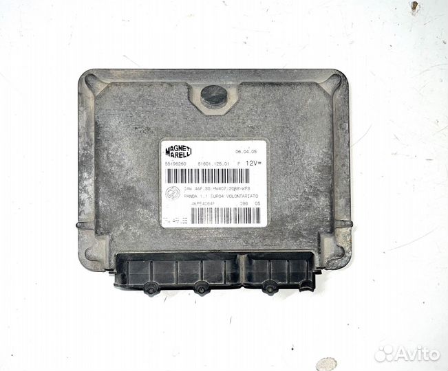 Эбу двигателем Fiat Panda 1.2