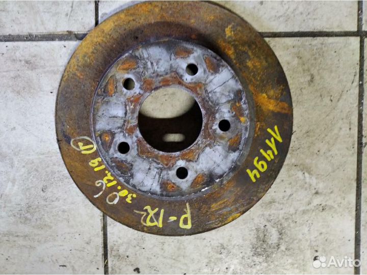 Задние тормозные диски Nissan Primera P12 2003-09