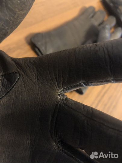 Перчатки женские кожаные 8 размер