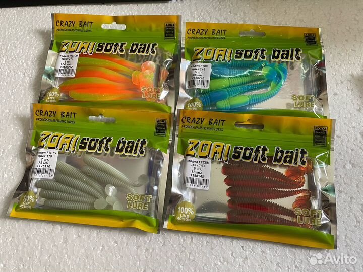 Силиконовые приманки