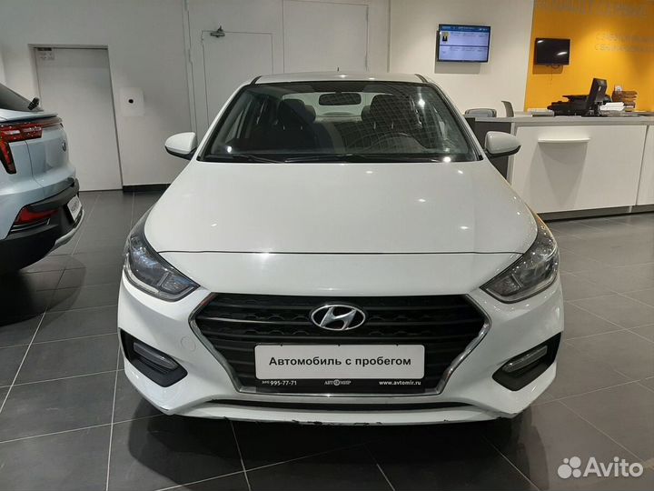 Hyundai Solaris 1.6 МТ, 2018, 133 645 км