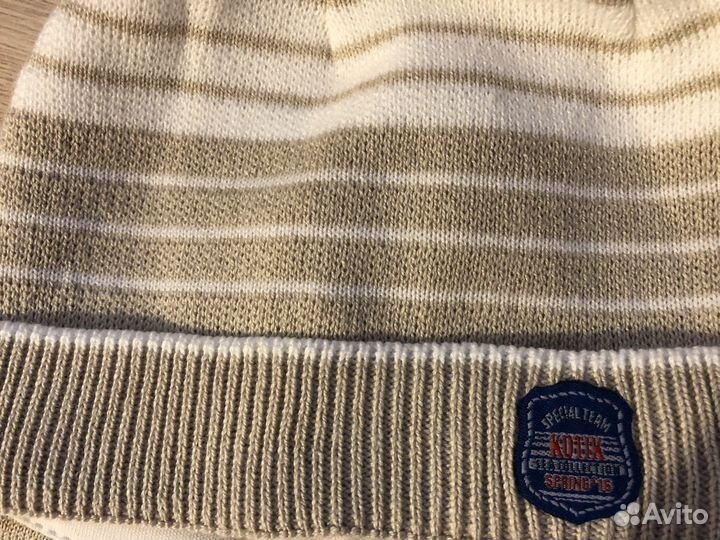 Шапки новые весна/осень для мальчика 48 р-р