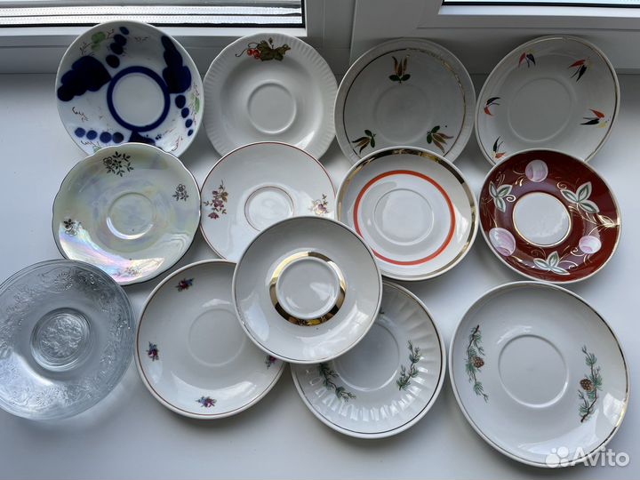 Блюдца,розетки времён СССР