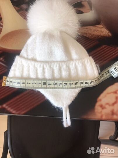 Шапка для новорожденного зима