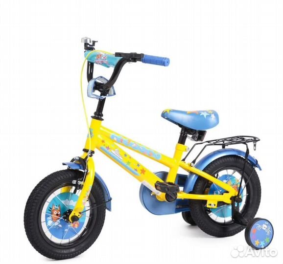 Велосипед двухколесный Kreiss Три кота 12 дюймов