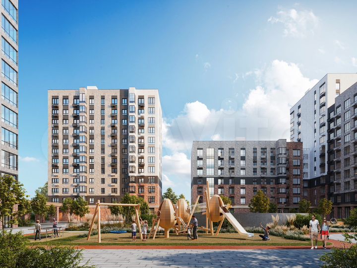 1-к. квартира, 33,7 м², 10/16 эт.