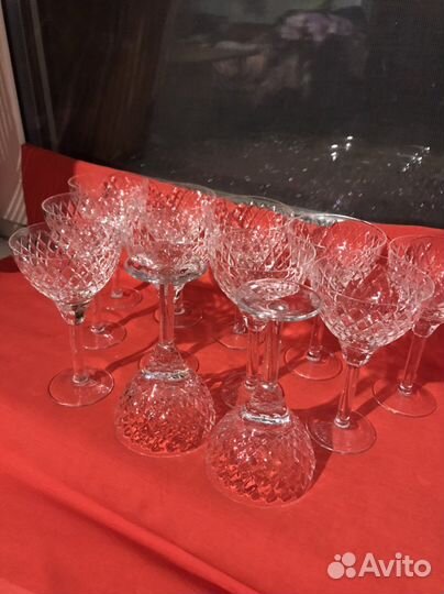 Хрустальные рюмки СССР