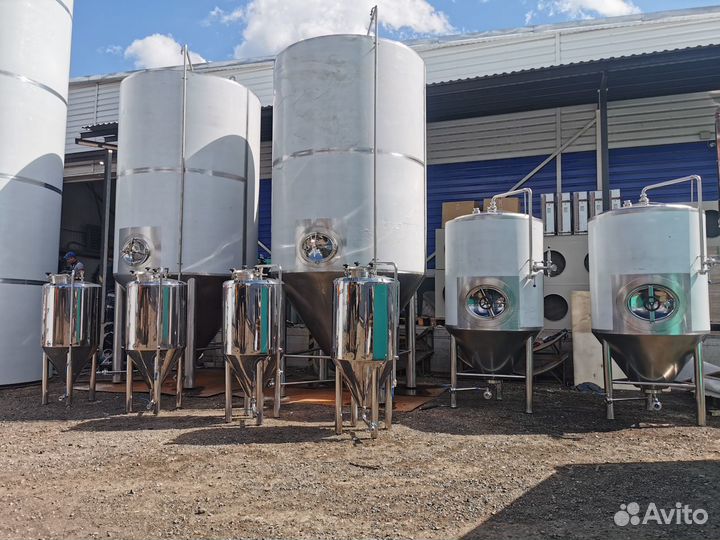 Цилиндро конический танк цкт для пива