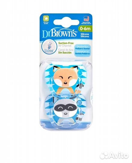 Соски dr brown's 0-6