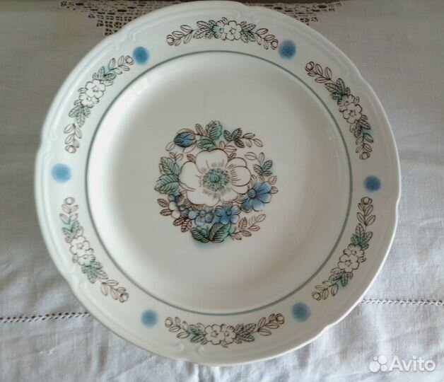 Тарелка фарфор зик СССР